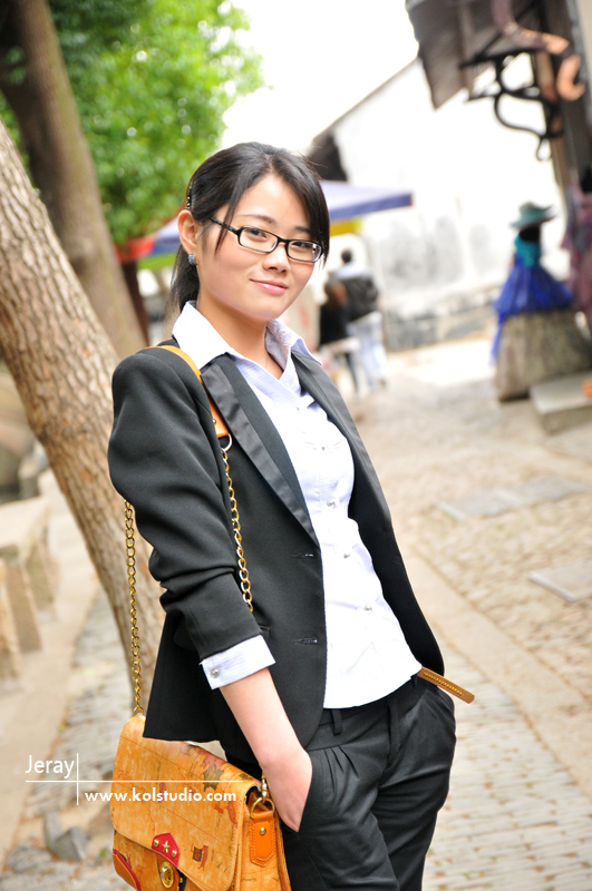 花桥人像美女