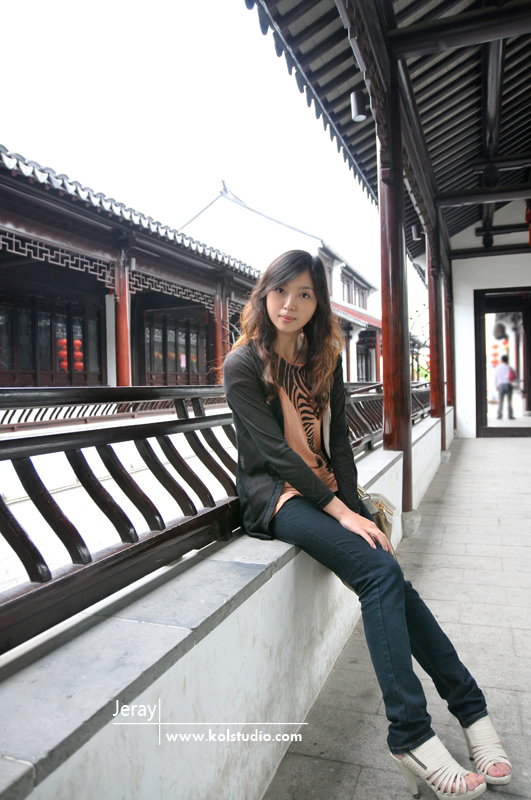 花桥人像美女