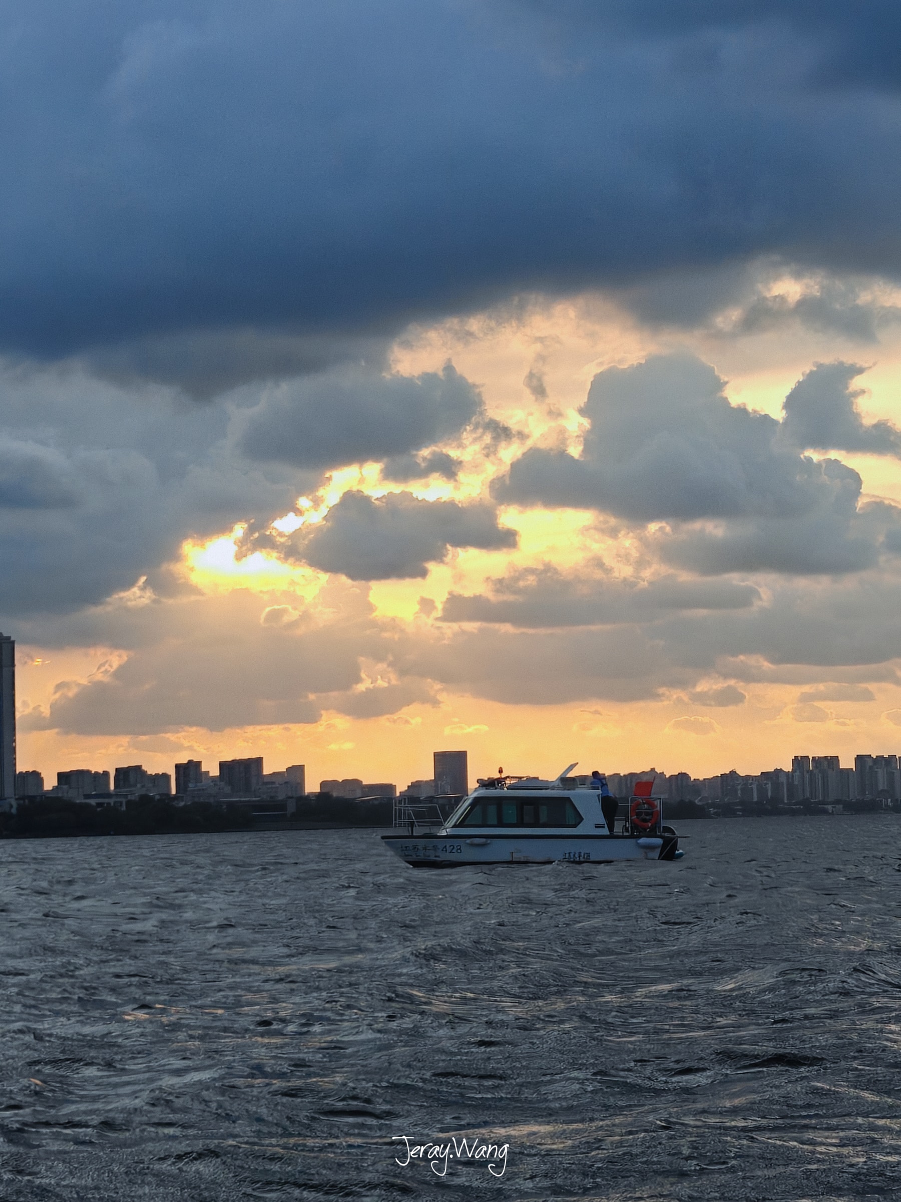 苏州独墅湖桨板游玩
